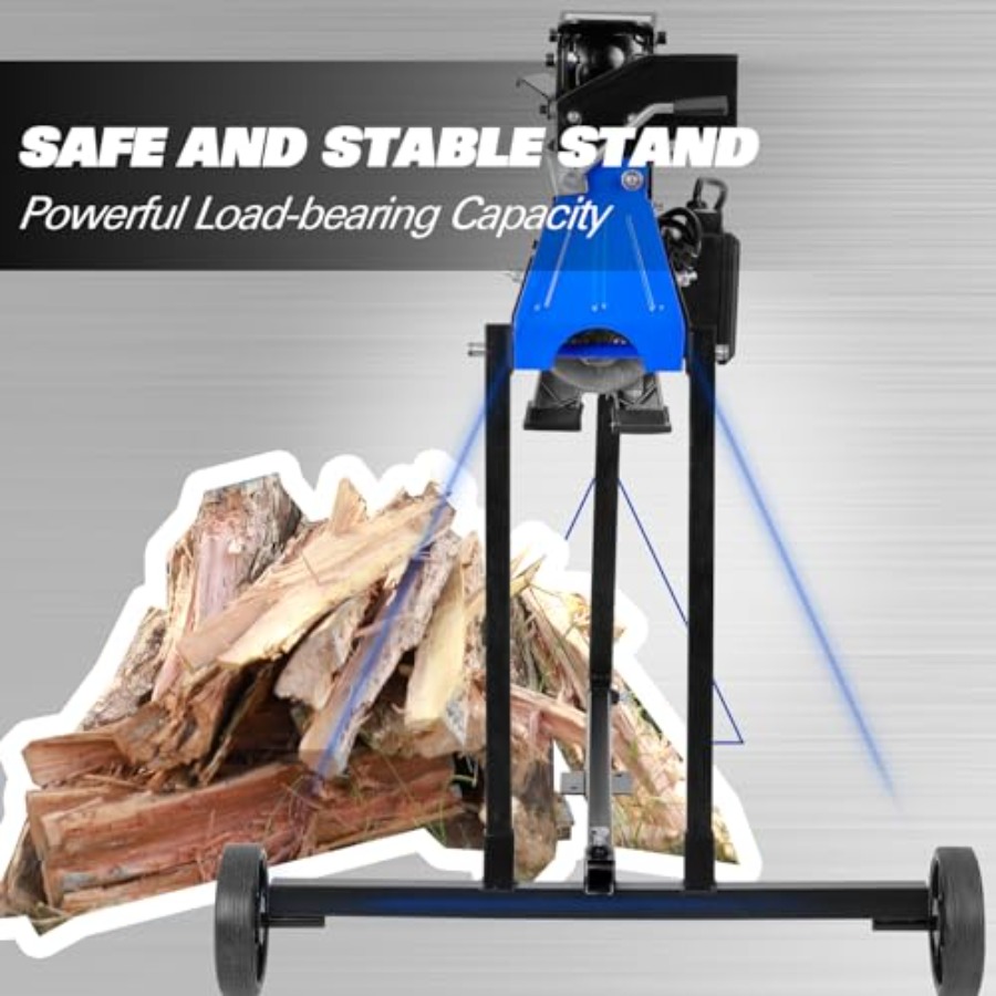 BILT HARD 6.5トン電動薪割り機（スタンド付き）- - Log Splitter Electric のレビューと価格