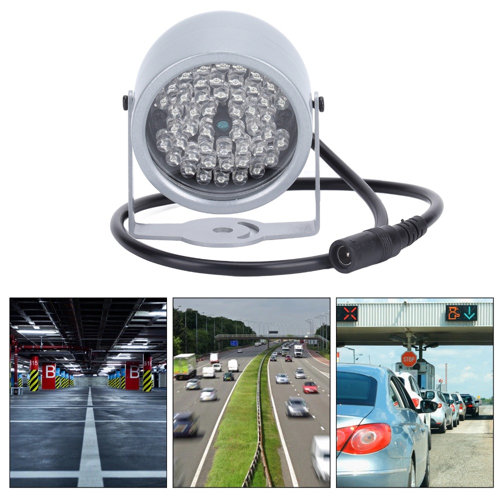 48 LED フィルライト 12V 電圧自動誘導赤外線ランプ - Outdoor Power Monitor のレビューと価格